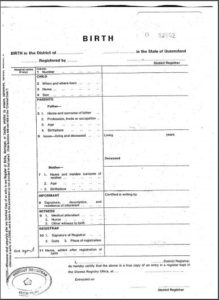 Free Birth Certificate Templates - Free Word Templates