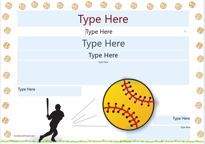 20 Free Sports Certificate Templates Free Word Templates