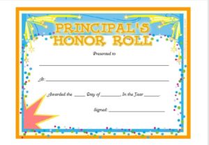 15 Free Certificate of Honor Templates - Free Word Templates