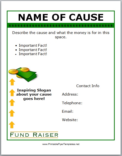 10 Free Donation Flyer Templates - Free Word Templates