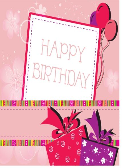 Birthday Card Template