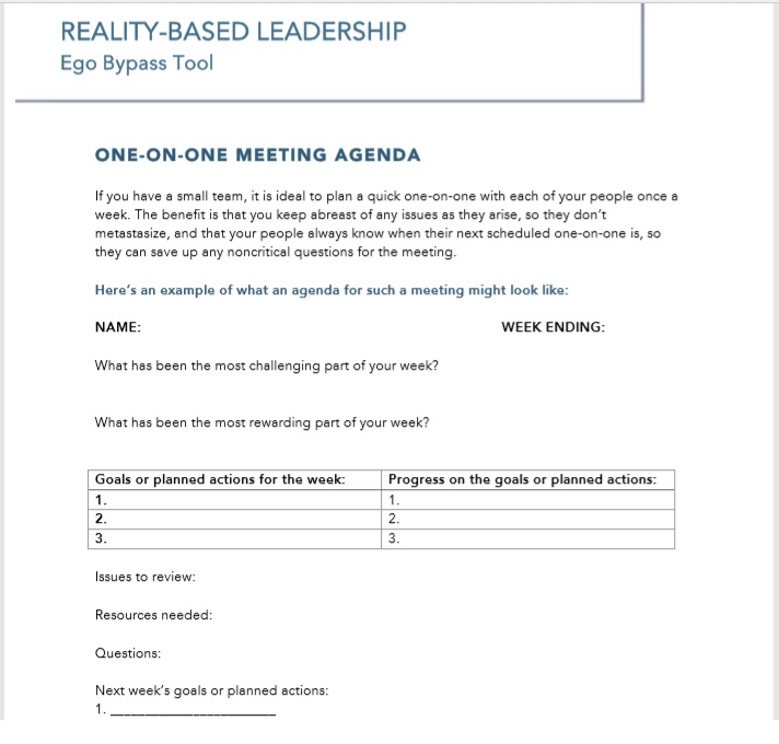 Meeting Agenda Template