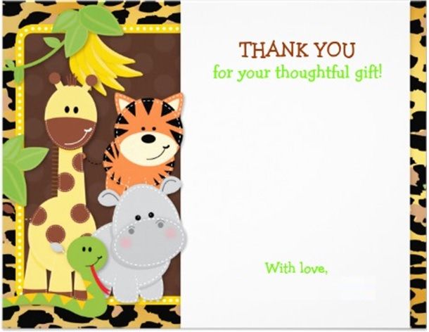 Thank You Card Format