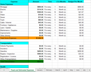 14 Free Personal Budget Templates - Free Word Templates