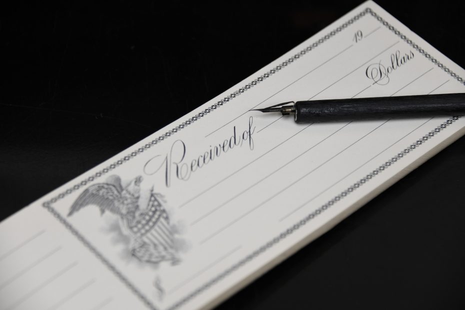 donation receipt