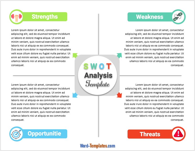 SWOT Analysis Template 02