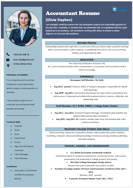 Professional Creative Resume