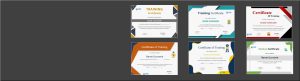 Training Certificate Templates